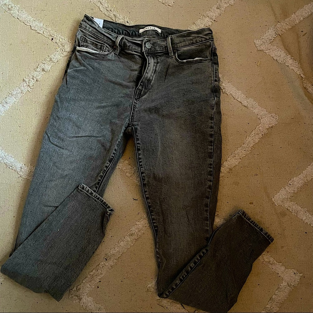 PACSUN size 27 faded black / gray skinny jeans